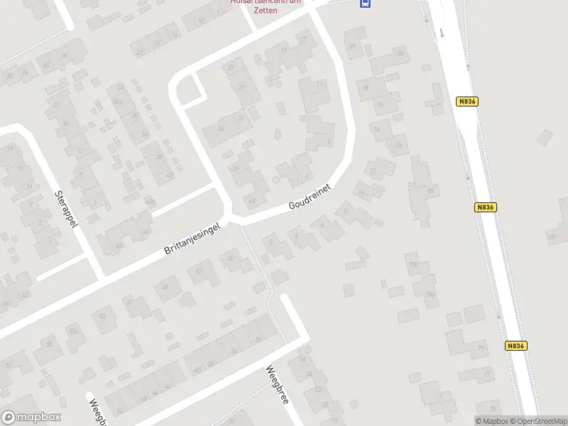 Overlastmelding Goudreinet in Zetten gesloten