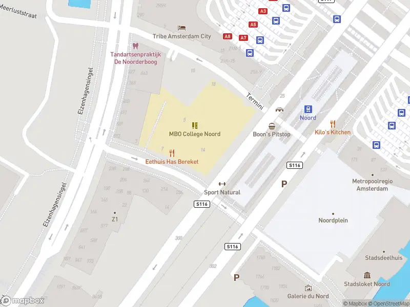 Politie met gepaste spoed naar de Gare du Nord in Amsterdam vanwege ongeval met letsel