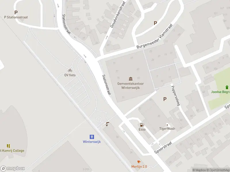 Brandweer met gepaste spoed naar de Stationsstraat in Winterswijk