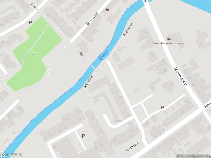 Politie naar de Angelapad in Boxtel vanwege personen te water