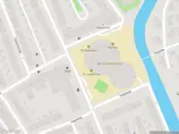 Brandweer met grote spoed naar de Pablo Picassoplein in Vlissingen vanwege grote brand