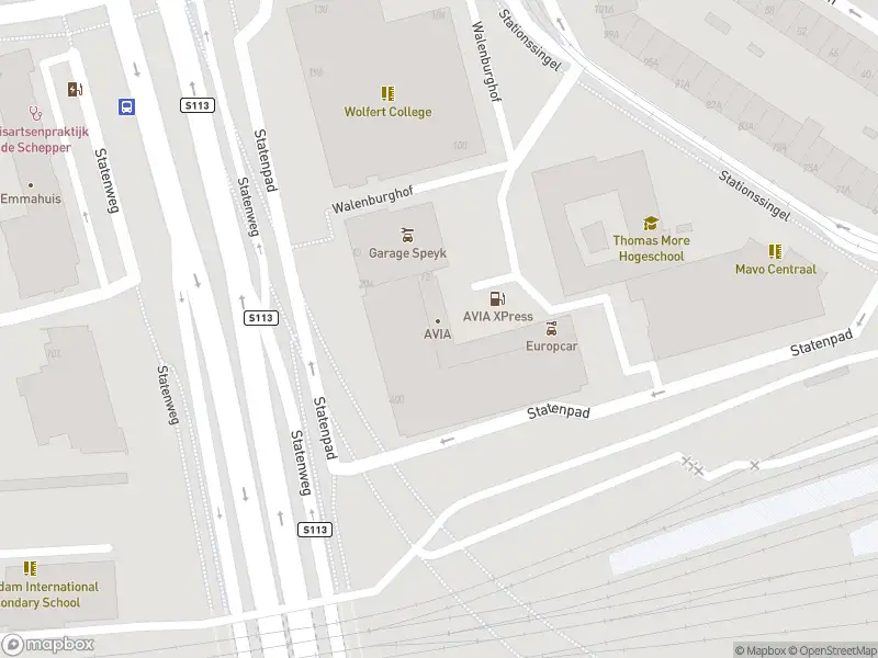 Ambulance met gepaste spoed naar de Statenpad in Rotterdam