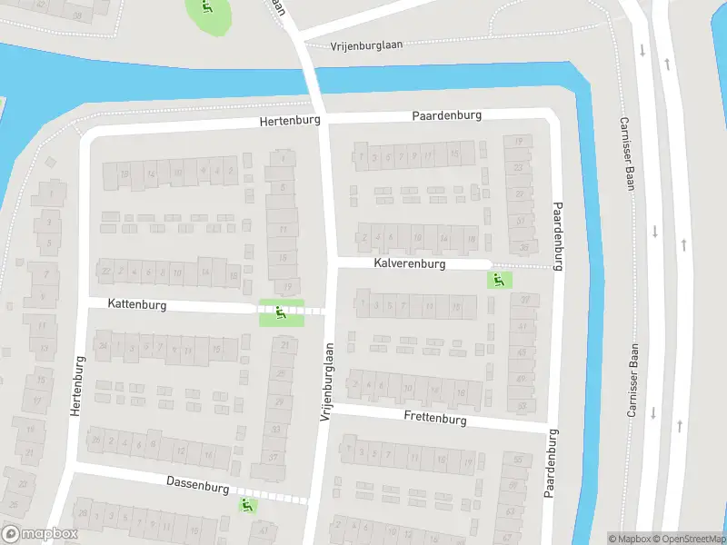 Ambulance met grote spoed naar de Kalverenburg in Barendrecht
