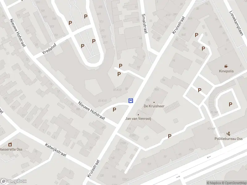 Politie naar de Kruisstraat in Oss vanwege ongeval met letsel