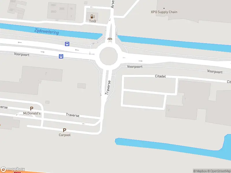 Politie naar de Traverse in Veenendaal vanwege aanrijding met letsel