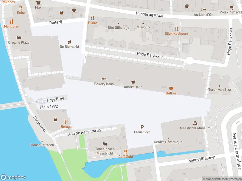 Politie naar de Plein 1992 in Maastricht vanwege aanrijding met letsel