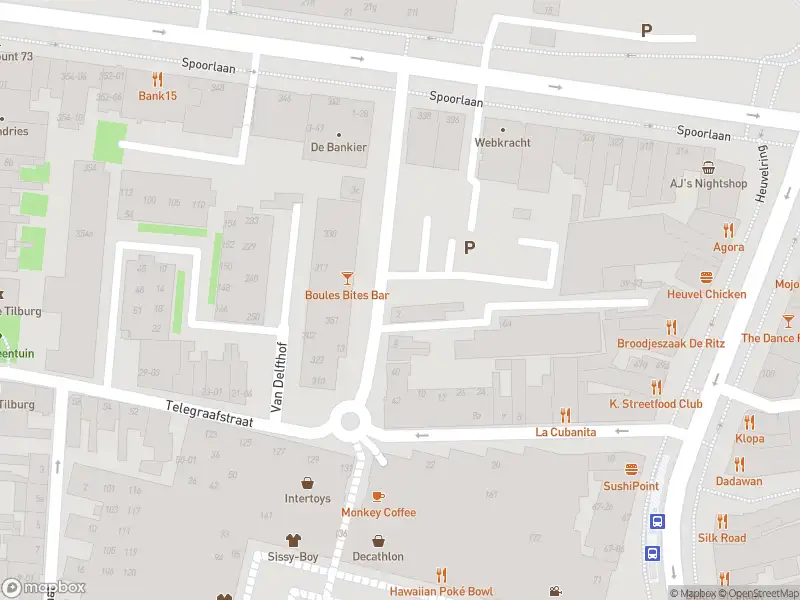 112 melding Overlastmelding Spoorlaan in Tilburg