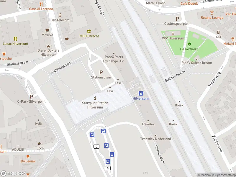 112 melding Brandweer met gepaste spoed naar de Stationsplein in Hilversum vanwege een liftopsluiting