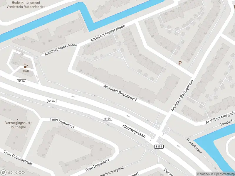 Brandweer met grote spoed naar de Architect Brandeserf in 's-Gravenhage vanwege waarnemen gaslucht