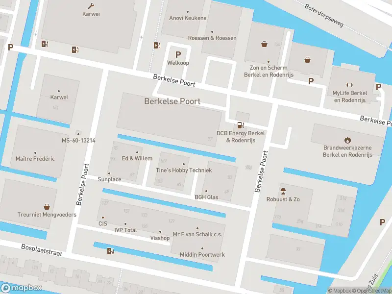 Politie naar de Berkelse Poort in Berkel en Rodenrijs vanwege ongeval met letsel