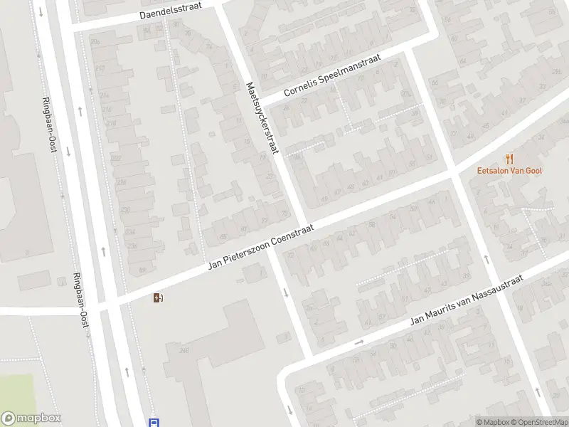 Overlastmelding Jan Pieterszoon Coenstraat in Tilburg (North Brabant) gesloten