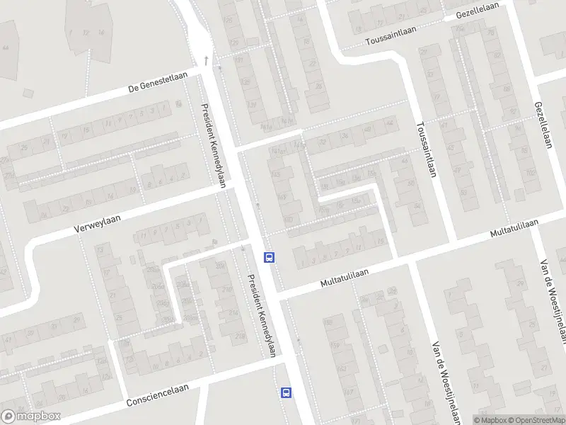 Politie met grote spoed naar de President Kennedylaan in Roosendaal vanwege letsel