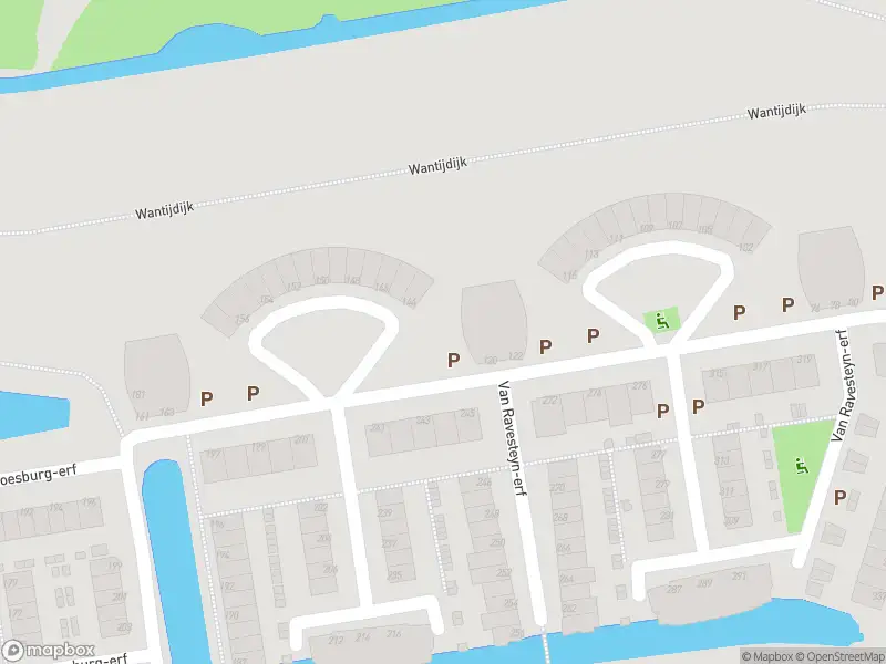 Ambulance met gepaste spoed naar de Van Ravesteyn-erf in Dordrecht