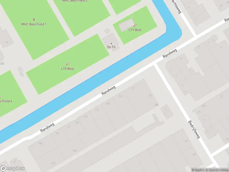 112 melding Overlastmelding Randweg in Best gesloten