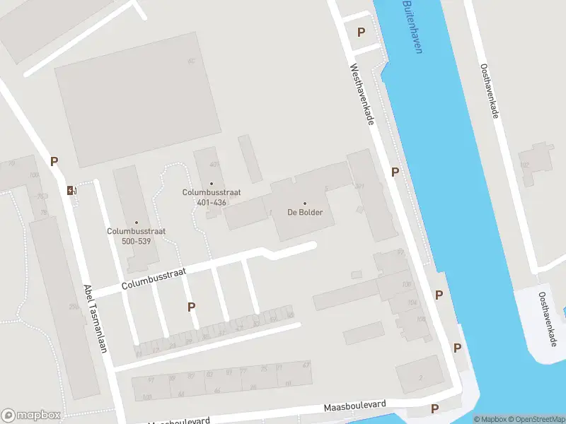 Ambulance met gepaste spoed naar de Columbusstraat in Vlaardingen