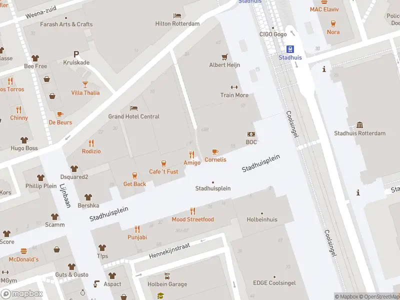 112 melding Ambulance met grote spoed naar de Stadhuisplein in Rotterdam