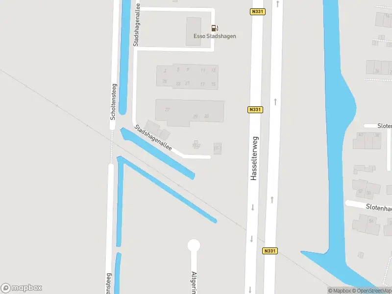 Brandweer met gepaste spoed naar de Stadshagenallee in Zwolle
