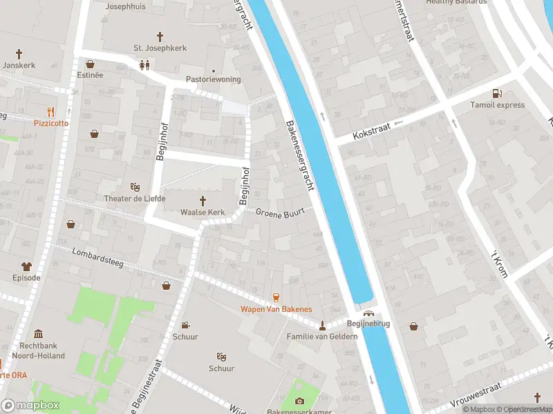 Besteld ambulance vervoer naar de Bakenessergracht in Haarlem
