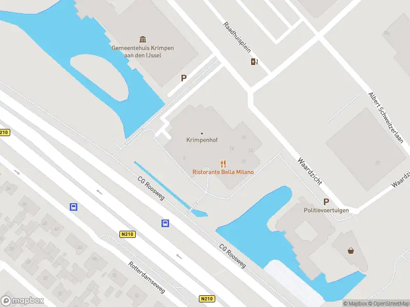 112 melding Ambulance met grote spoed naar de Waardzicht in Krimpen aan den IJssel