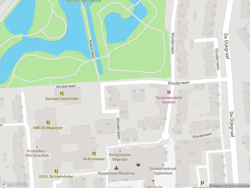Ambulance met grote spoed naar de Vlinderveen in Spijkenisse