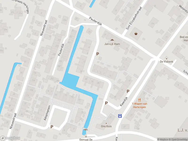 Politie naar de Oude Boomgaard in Herkingen vanwege dier(en) in nood