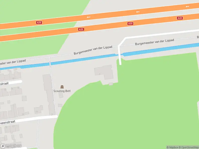 Ambulance naar de Burgemeester Van der Lippad in Schiedam