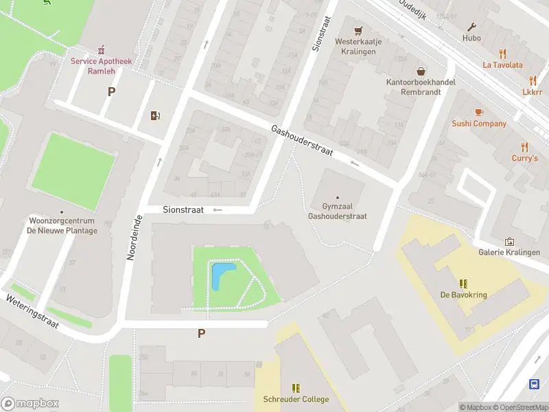 Ambulance met gepaste spoed naar de Sionstraat in Rotterdam