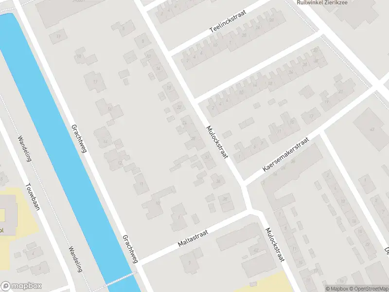 Brandweer met grote spoed naar de Lange Blokweg in Zierikzee