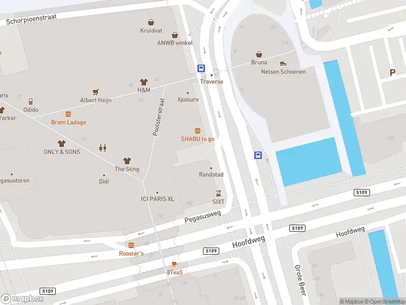 Politie naar de Kleine Beer in Rotterdam