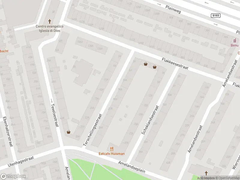 Ambulance met gepaste spoed naar de Terschellingsestraat in Rotterdam