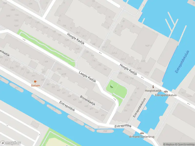 Brandweer met grote spoed naar de Hoogte Kadijk in Amsterdam