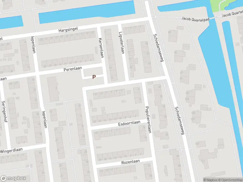 Ambulance met grote spoed naar de Goudenregenlaan in Schiedam