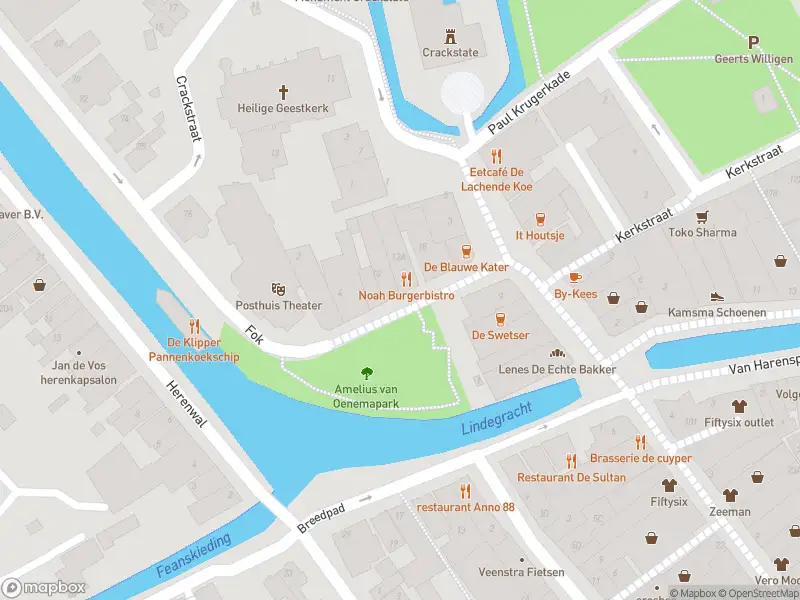 Brandweer met gepaste spoed naar de Achter de Kerk in Heerenveen