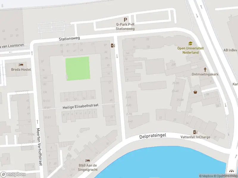 Politie met grote spoed naar de Menno van Coehoornstraat in Breda vanwege letsel