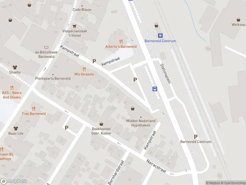 Politie naar de Burgemeester Kuntzelaan in Barneveld vanwege aanrijding met letsel