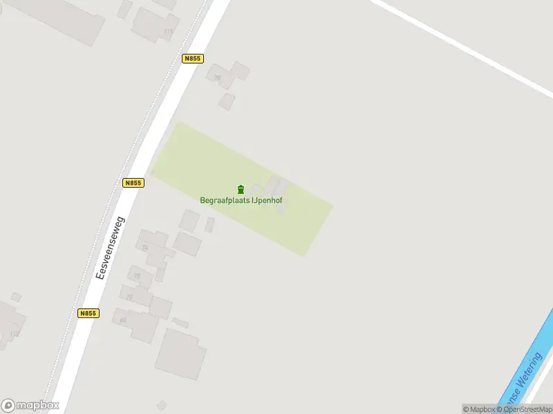 Politie naar de Eesveenseweg in Eesveen vanwege aanrijding met letsel