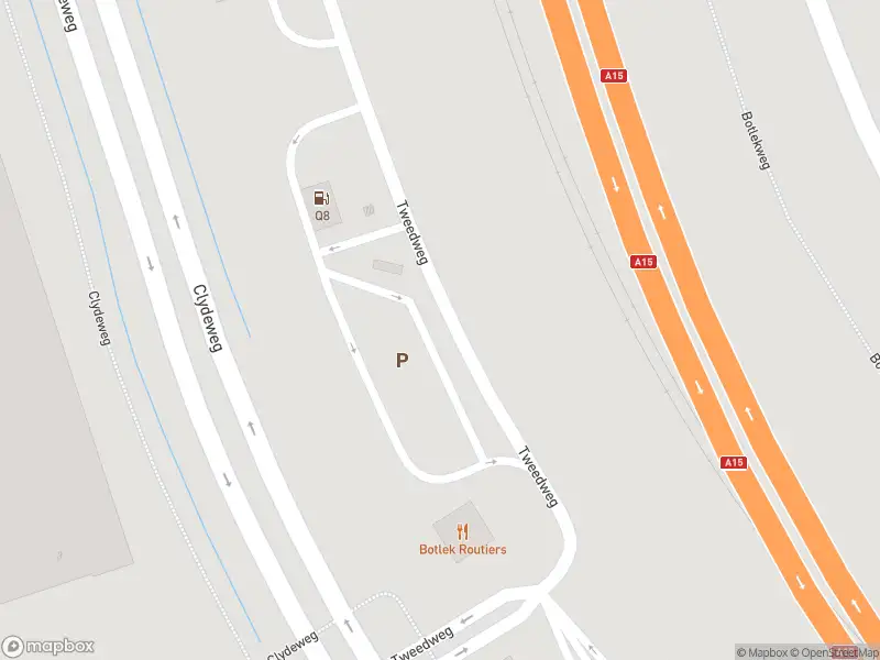 Ambulance met gepaste spoed naar de Tweedweg in Botlek Rotterdam