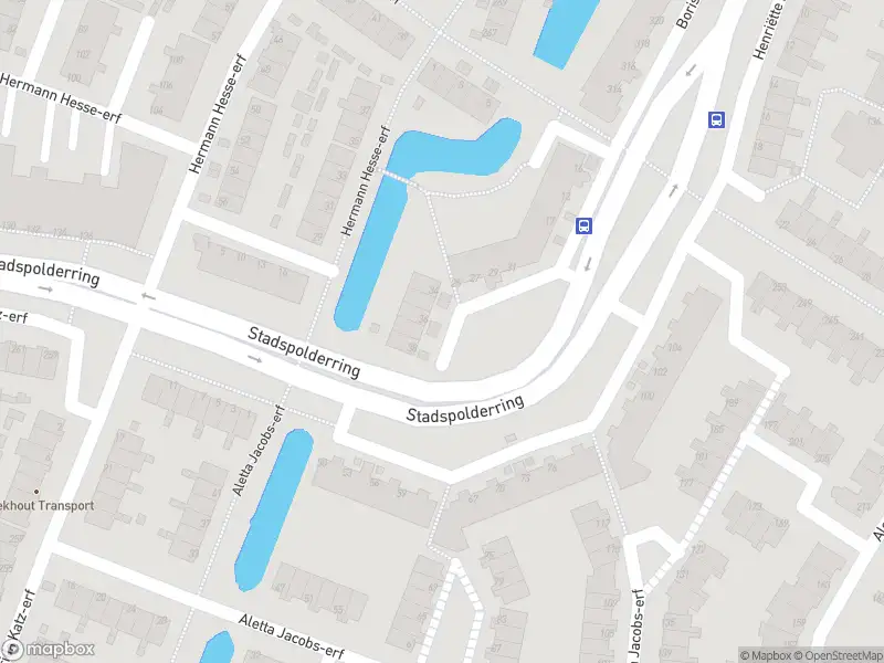 Ambulance met grote spoed naar de Albert Camus-erf in Dordrecht