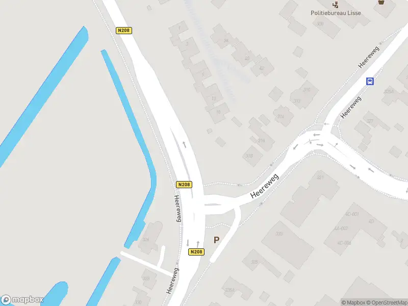 Brandweer met gepaste spoed naar de Heereweg in Lisse vanwege afgaan automatisch brandalarm
