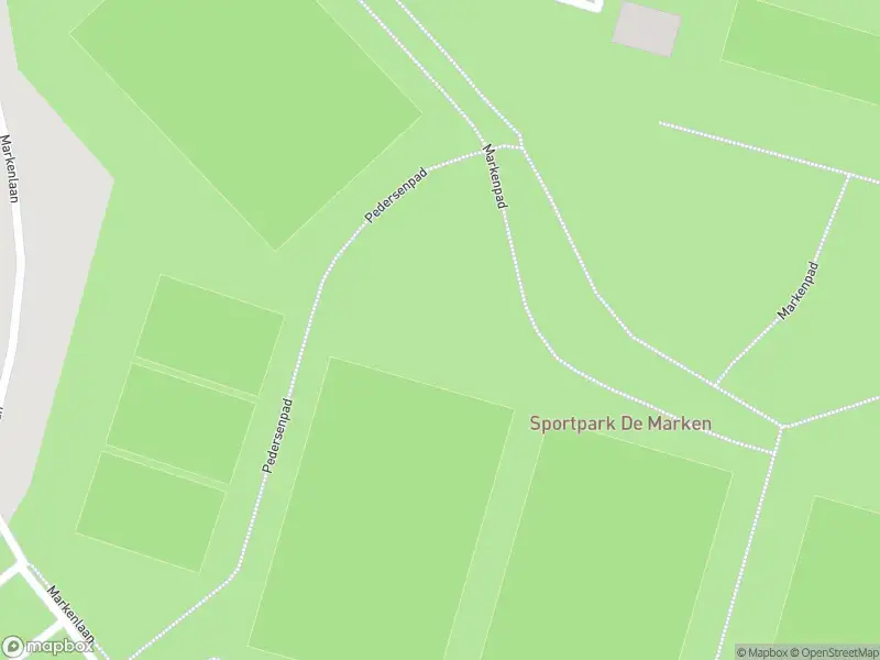 Brandweer met gepaste spoed naar de Sportpark De Marken in Almere