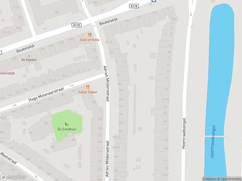 112 melding Ambulance met gepaste spoed naar de Adrien Mildersstraat in Rotterdam