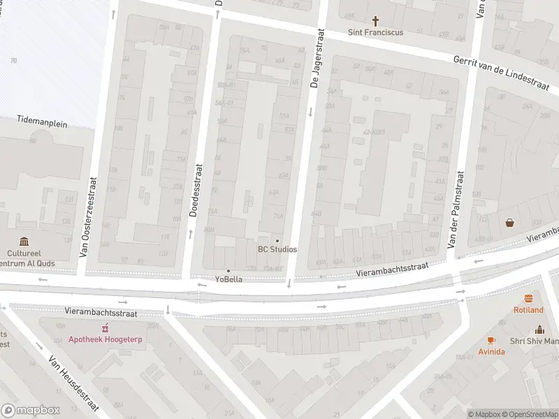 Ambulance met grote spoed naar de De Jagerstraat in Rotterdam