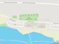 Ambulance met gepaste spoed naar de Noordoever Oostv Meer in Oostvoorne