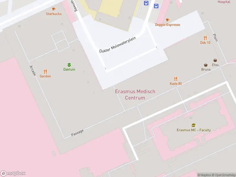 Besteld ambulance vervoer naar de Dr. Molewaterplein in Rotterdam