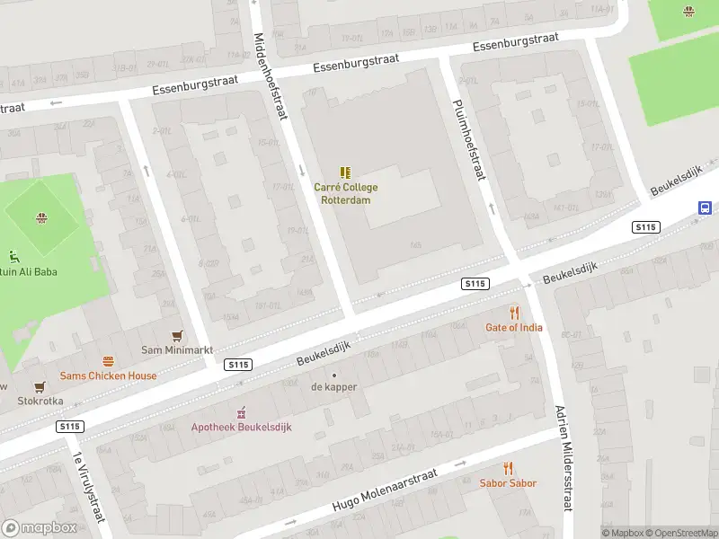 112 melding Ambulance met grote spoed naar de Beukelsdijk in Rotterdam