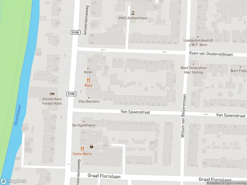 Brandweer met gepaste spoed naar de Van Spaenstraat in Amstelveen