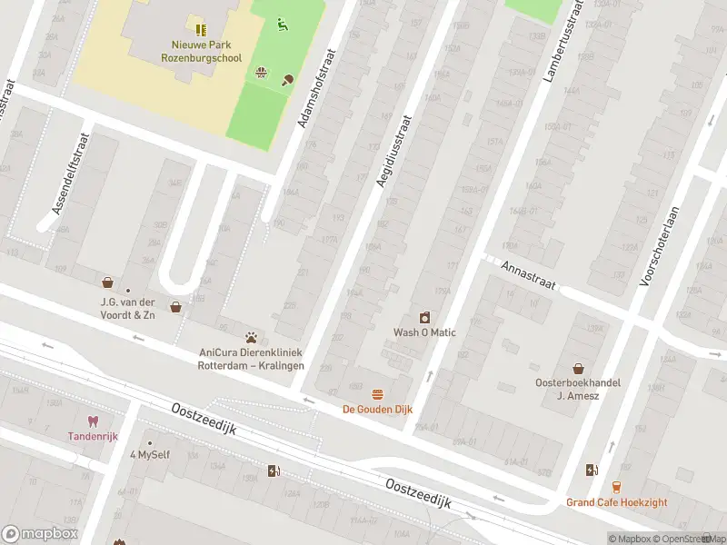 Ambulance met grote spoed naar de Aegidiusstraat in Rotterdam