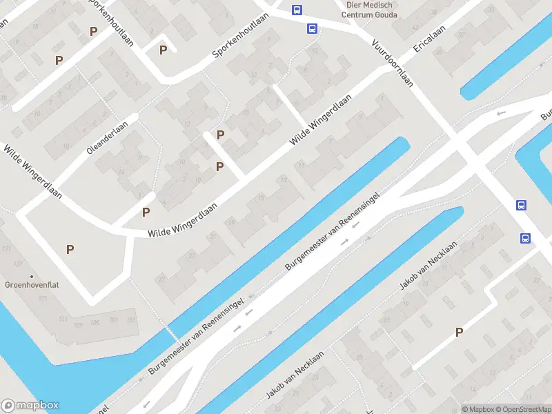 Politie met grote spoed naar de Burgemeester van Reenensingel in Gouda vanwege ongeval met letsel