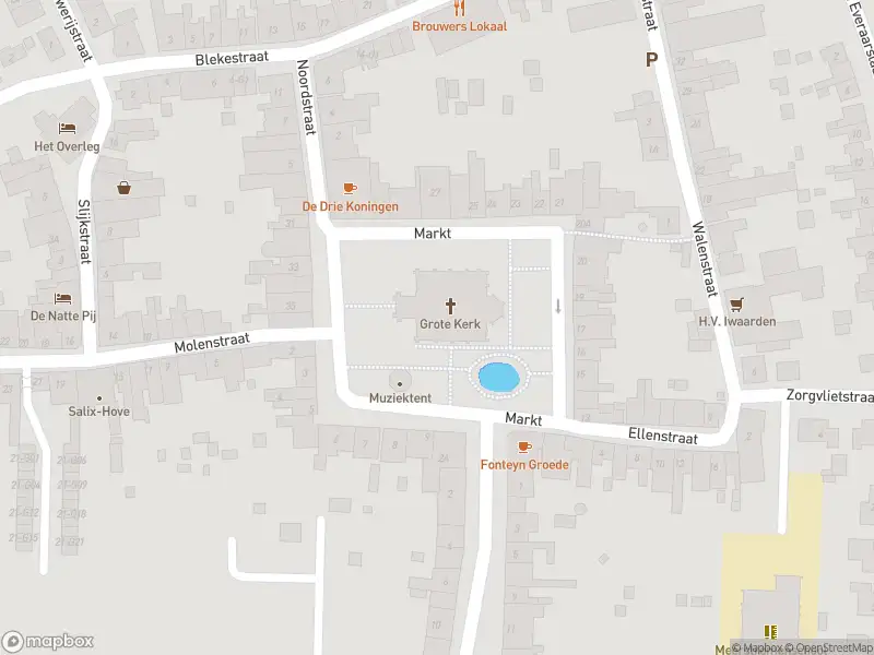 Politie met grote spoed naar de Voorstraat in Groede vanwege letsel