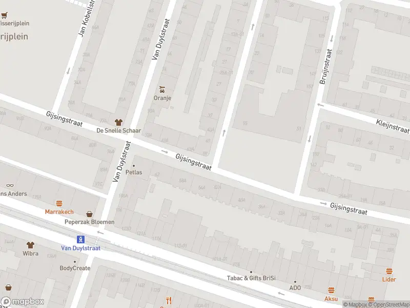 Ambulance met gepaste spoed naar de Gijsingstraat in Rotterdam